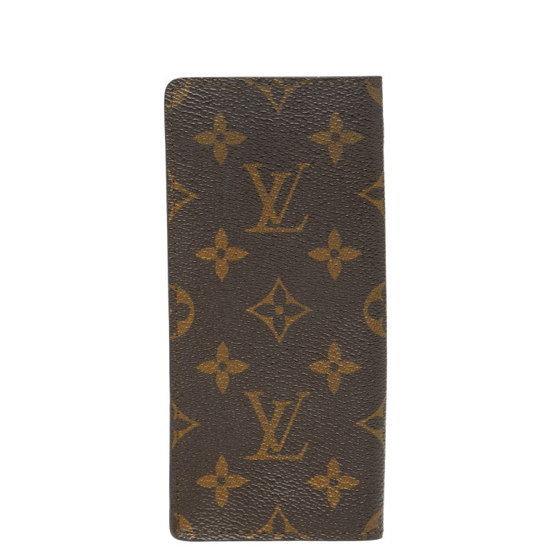ルイ ヴィトン モノグラム エテュイ リュネット サーンプル メガネケース M62962 ブラウン PVC レディース LOUIS VUITTON 【中古】
