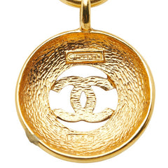 シャネル ココマーク ネックレス ゴールド メッキ レディース CHANEL 【中古】