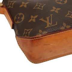 ルイ ヴィトン モノグラム トロター 斜め掛け ショルダーバッグ M51240 ブラウン PVC レザー レディース LOUIS VUITTON 【中古】