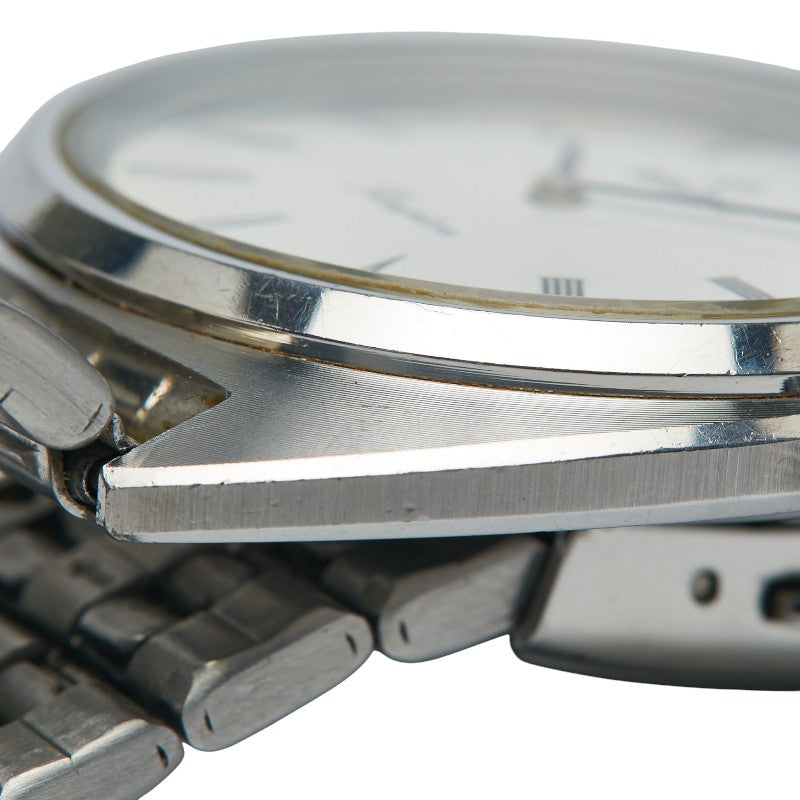 ラドー シンプロン 腕時計 手巻き ホワイト文字盤 ステンレススチール メンズ RADO 【中古】