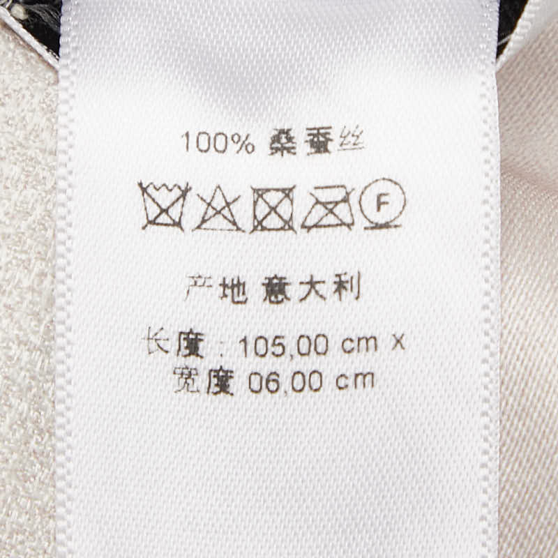 クリスチャンディオール ミッツァ フラワー 花柄 スカーフ ライトピンク マルチカラー シルク レディース Christian Dior 【中古】