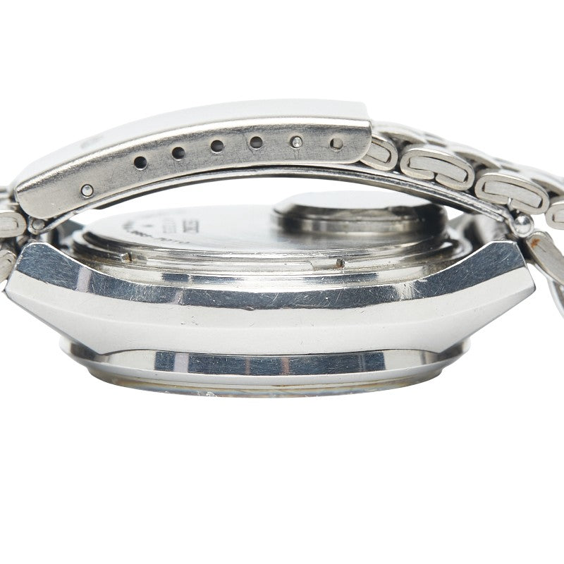 セイコー 3針 デイデイト 腕時計 3863-7010 クオーツ シルバー文字盤 ステンレススチール レディース SEIKO 【中古】