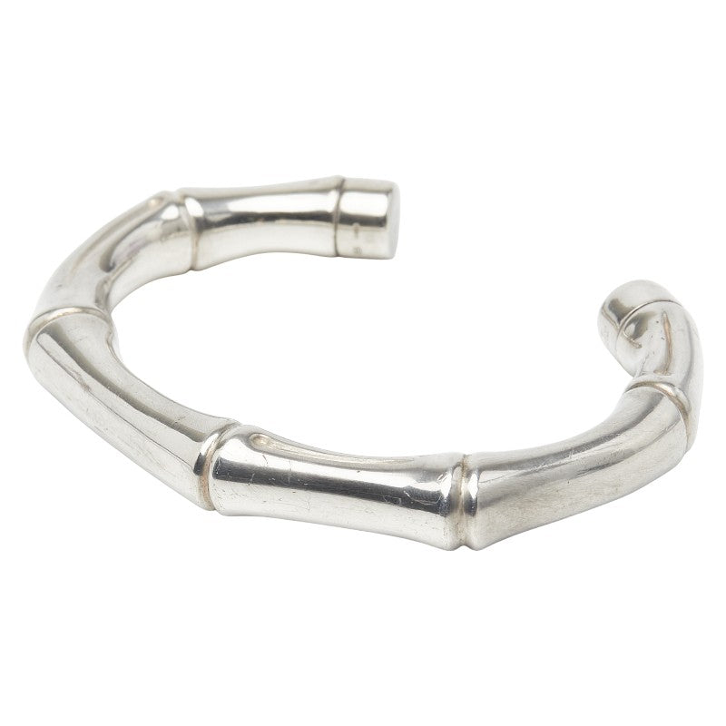 グッチ バンブー バングル ブレスレット #19 SV925 シルバー メンズ GUCCI 【中古】