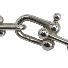 ティファニー ハードウェア スモールリンク ラージサイズ ブレスレット SV925 シルバー レディース TIFFANY&Co. 【中古】