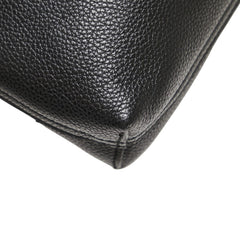 グッチ ロゴプリント トートバッグ 572768 ブラック レザー レディース GUCCI 【中古】