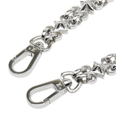 ルイ ヴィトン モノグラム チェーンストラップ ウォレットチェーン シルバー メタル メンズ LOUIS VUITTON 【中古】