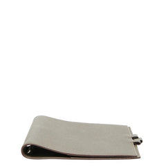 エルメス グローブトロッター 手帳カバー エトゥープ グレージュ ヴォーエプソン レディース HERMES 【中古】