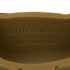 ボッテガヴェネタ イントレチャート AirPods Pro ケース イヤホンケース ブラウン ラバー レディース BOTTEGAVENETA 【中古】