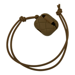 ボッテガヴェネタ イントレチャート イヤホンケース AirPods Pro ケース 691715 カーキ ラバー レディース BOTTEGAVENETA 【中古】