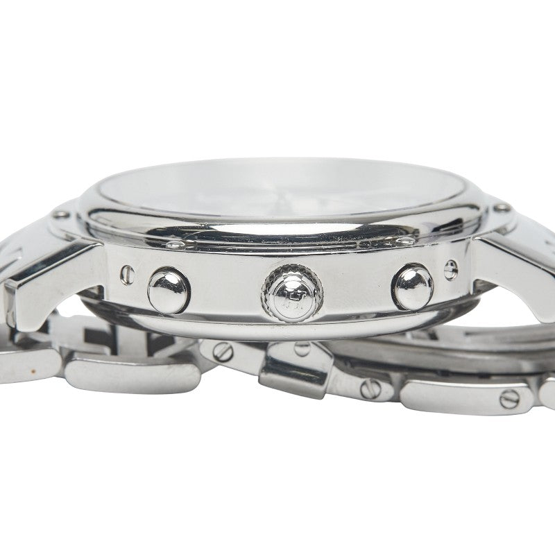 エルメス クリッパー 腕時計 CL1.910 クオーツ ネイビー文字盤 ステンレススチール メンズ HERMES 【中古】