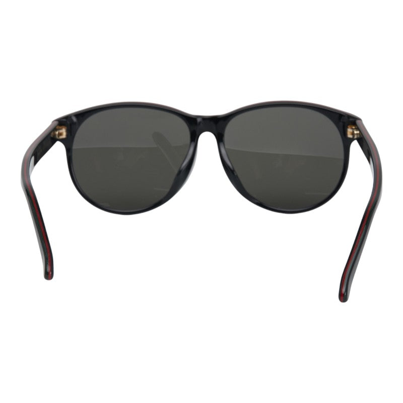 グッチ シェリーライン サングラス ウェリントン GG271SA ブラック マルチカラー プラスチック レディース GUCCI 【中古】