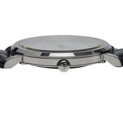 ラドー ダイヤスター ベルト（社外品） 腕時計 100-717.0100.3 クオーツ シルバー文字盤 ステンレススチール レザー メンズ RADO 【中古】