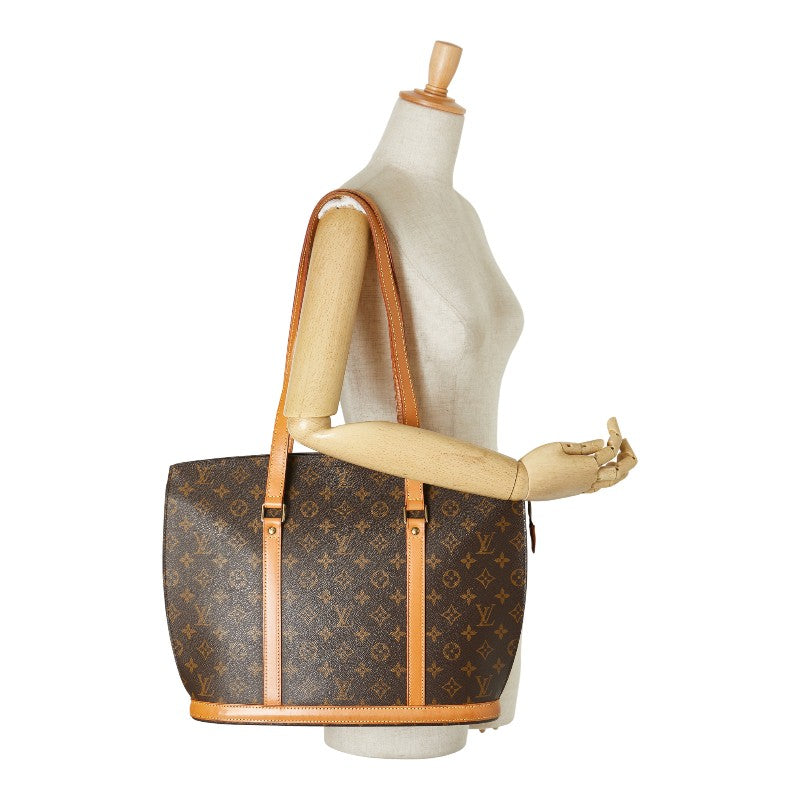 ルイ ヴィトン モノグラム バビロン トートバッグ ワンショルダーバッグ M51102 ブラウン PVC レザー レディース LOUIS VUITTON 【中古】