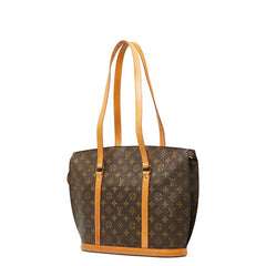 ルイ ヴィトン モノグラム バビロン トートバッグ ワンショルダーバッグ M51102 ブラウン PVC レザー レディース LOUIS VUITTON 【中古】