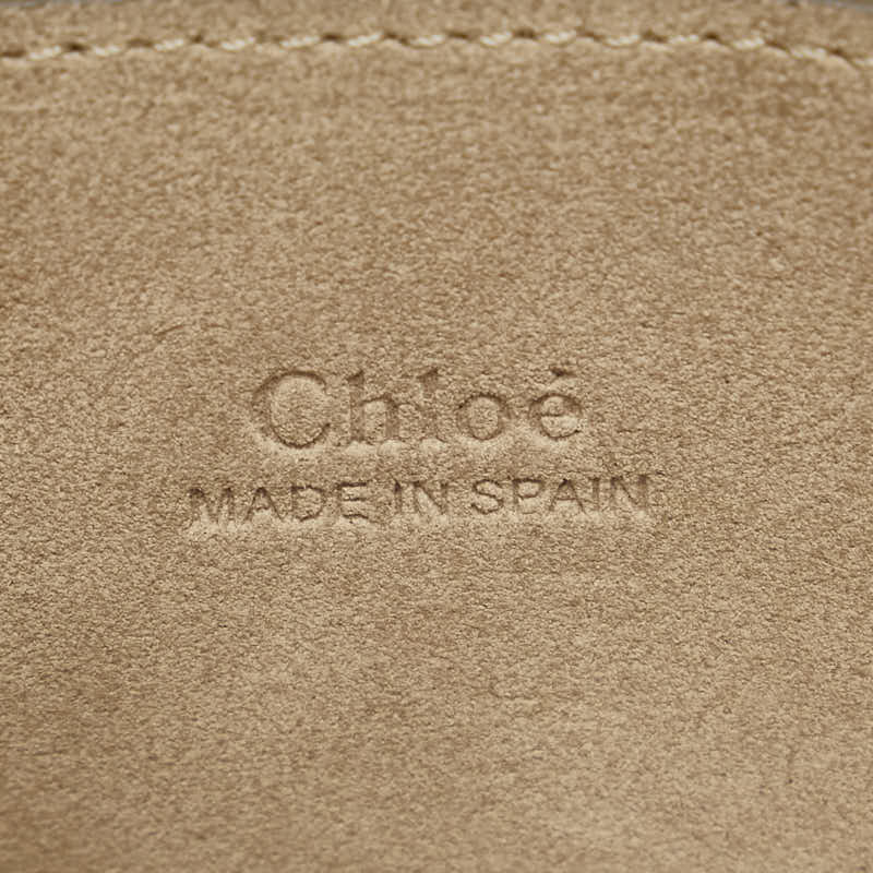 クロエ フェイ ショルダーバッグ ブラック レザー スウェード レディース Chloe 【中古】