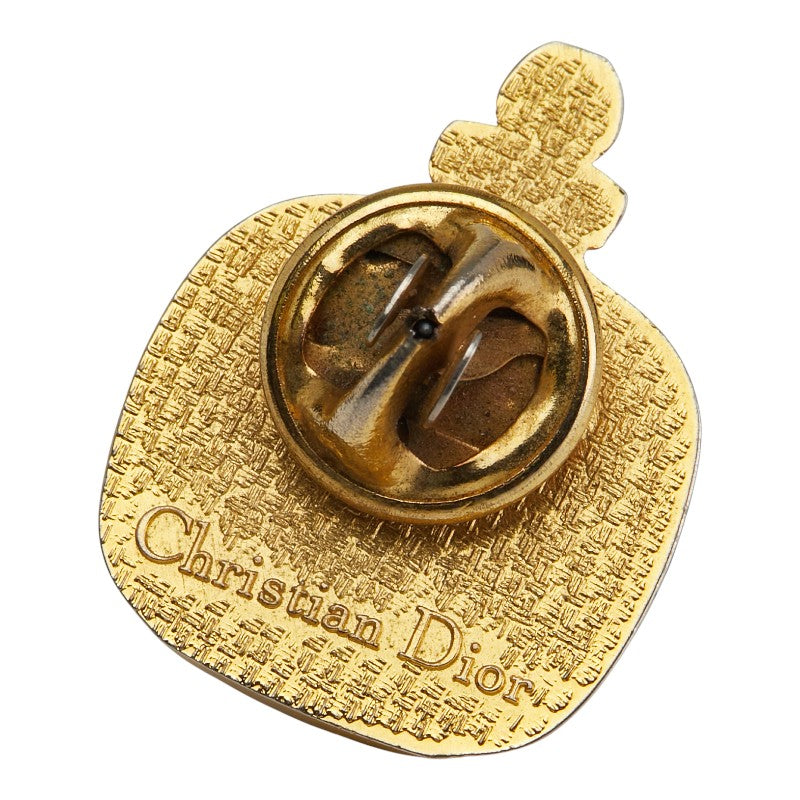 ディオール DUNE デューン 香水 モチーフ ピンバッジ ゴールド メッキ レディース Dior 【中古】