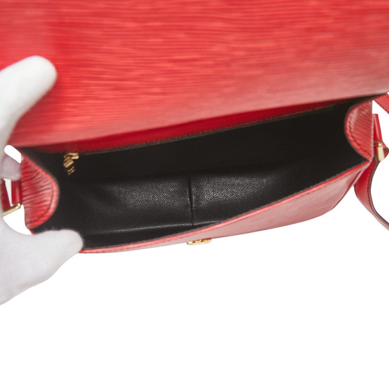 ルイ ヴィトン エピ サンクルー ショルダーバッグ M52197 カスティリアンレッド レザー レディース LOUIS VUITTON 【中古】