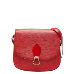 ルイ ヴィトン エピ サンクルー ショルダーバッグ M52197 カスティリアンレッド レザー レディース LOUIS VUITTON 【中古】
