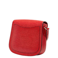 ルイ ヴィトン エピ サンクルー ショルダーバッグ M52197 カスティリアンレッド レザー レディース LOUIS VUITTON 【中古】