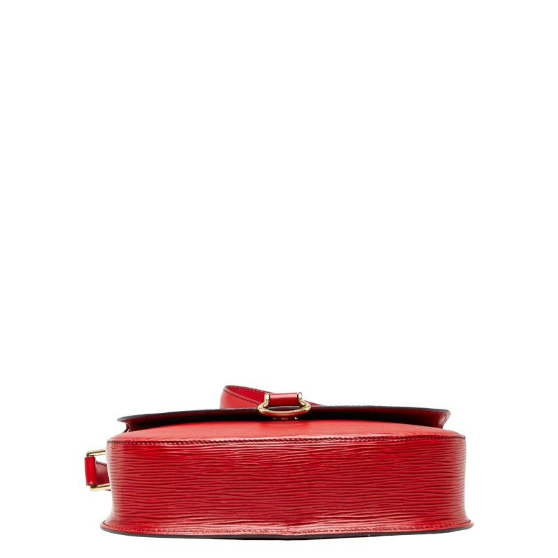 ルイ ヴィトン エピ サンクルー ショルダーバッグ M52197 カスティリアンレッド レザー レディース LOUIS VUITTON 【中古】