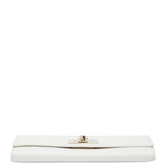 フルラ 1927 長財布 ホワイト レザー レディース Furla 【中古】