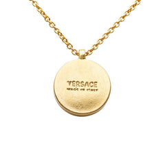 ヴェルサーチェ メドューサ ネックレス ゴールド メッキ レディース VERSACE 【中古】