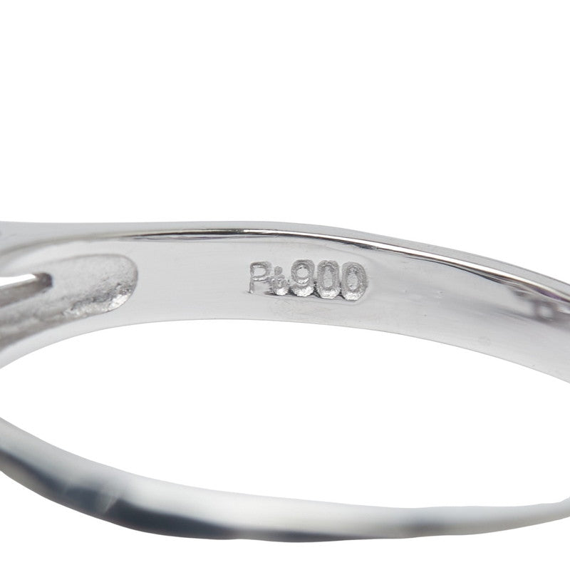 ノーブランド Pt900 プラチナ アメジスト2.38ct ダイヤ0.04ct リング 指輪 レディース no brand 11.5号 【中古】