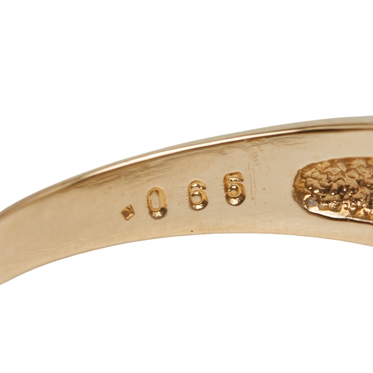 ノーブランド K18YG イエローゴールド Pt900 プラチナ コンビ ダイヤ0.065ct リング 指輪 レディース no brand 10.5号 【中古】
