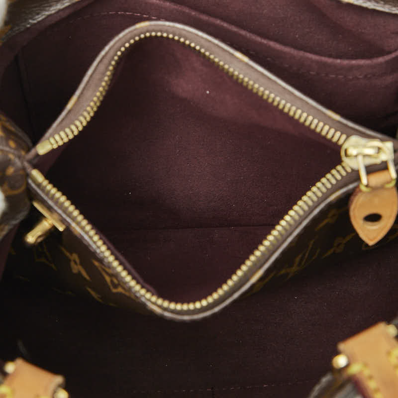 ルイ ヴィトン モノグラム モンテーニュBB ハンドバッグ ショルダーバッグ 2WAY M41055 ブラウン PVC レザー レディース LOUIS VUITTON 【中古】