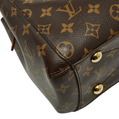 ルイ ヴィトン モノグラム モンテーニュBB ハンドバッグ ショルダーバッグ 2WAY M41055 ブラウン PVC レザー レディース LOUIS VUITTON 【中古】