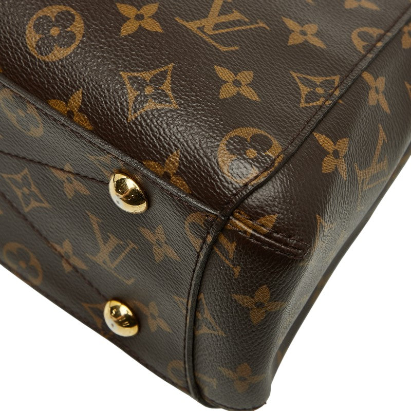 ルイ ヴィトン モノグラム モンテーニュBB ハンドバッグ ショルダーバッグ 2WAY M41055 ブラウン PVC レザー レディース LOUIS VUITTON 【中古】