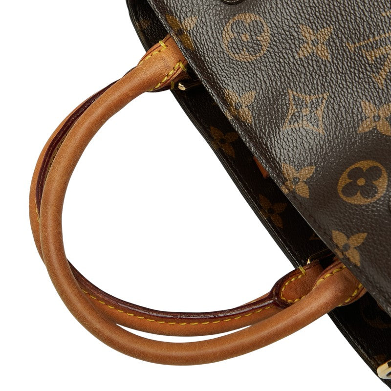 ルイ ヴィトン モノグラム モンテーニュBB ハンドバッグ ショルダーバッグ 2WAY M41055 ブラウン PVC レザー レディース LOUIS VUITTON 【中古】