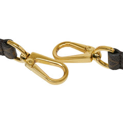 ルイ ヴィトン モノグラム ショルダーストラップ ブラウン ピンク PVC レザー レディース LOUIS VUITTON 【中古】