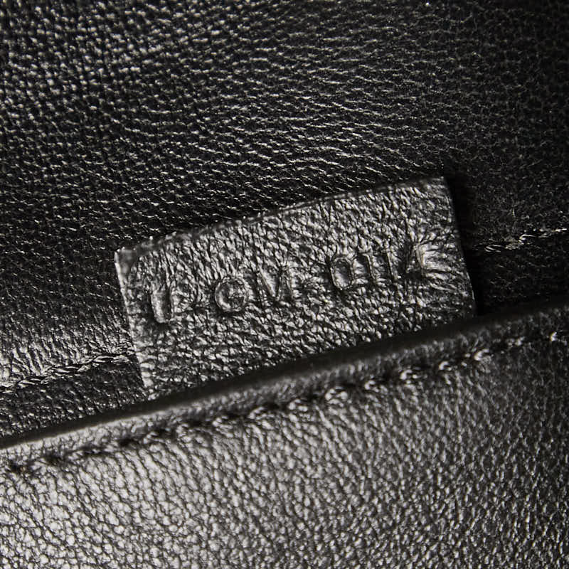 セリーヌ エッジ ミディアム ハンドバッグ ブラック マルチカラー レザー パイソン レディース CELINE 【中古】