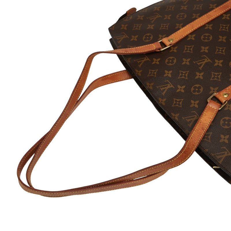 ルイ ヴィトン モノグラム バビロン トートバッグ ショルダーバッグ M51102 ブラウン PVC レザー レディース LOUIS VUITTON 【中古】