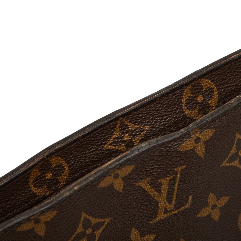 ルイ ヴィトン モノグラム バビロン トートバッグ ショルダーバッグ M51102 ブラウン PVC レザー レディース LOUIS VUITTON 【中古】