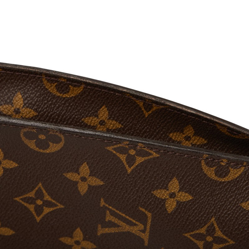 ルイ ヴィトン モノグラム バビロン トートバッグ ショルダーバッグ M51102 ブラウン PVC レザー レディース LOUIS VUITTON 【中古】