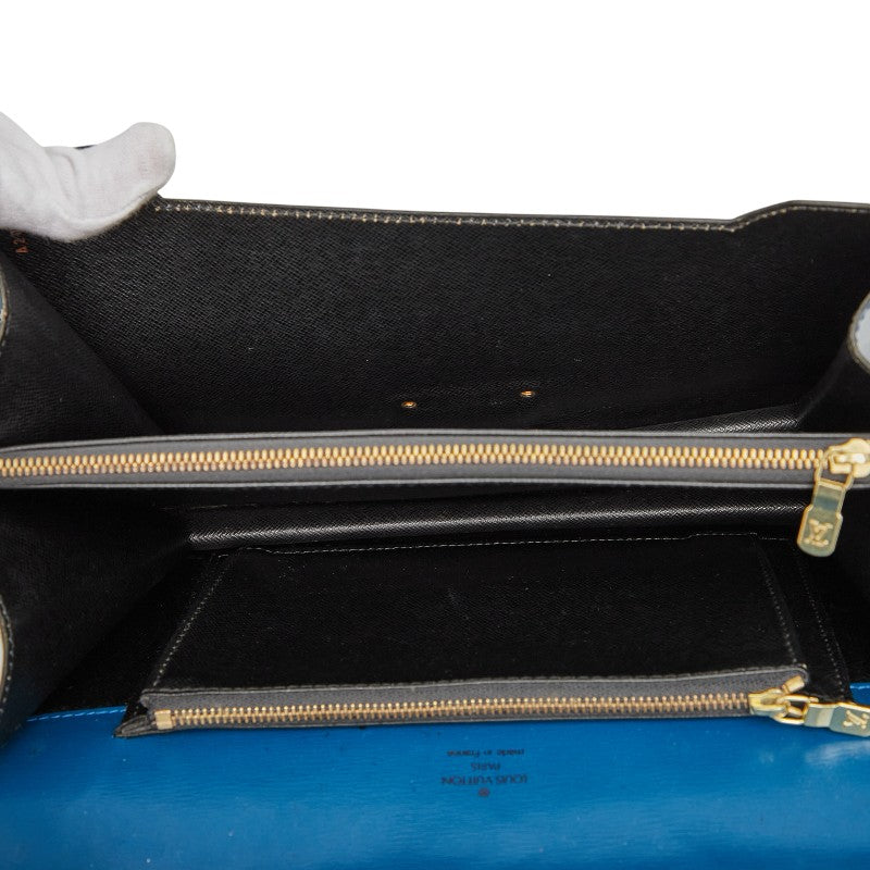 ルイ ヴィトン エピ コンコルド ハンドバッグ M52135 トレドブルー レザー レディース LOUIS VUITTON 【中古】