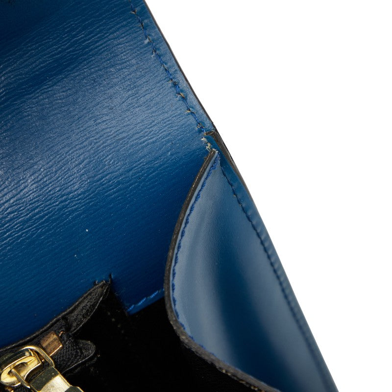 ルイ ヴィトン エピ コンコルド ハンドバッグ M52135 トレドブルー レザー レディース LOUIS VUITTON 【中古】