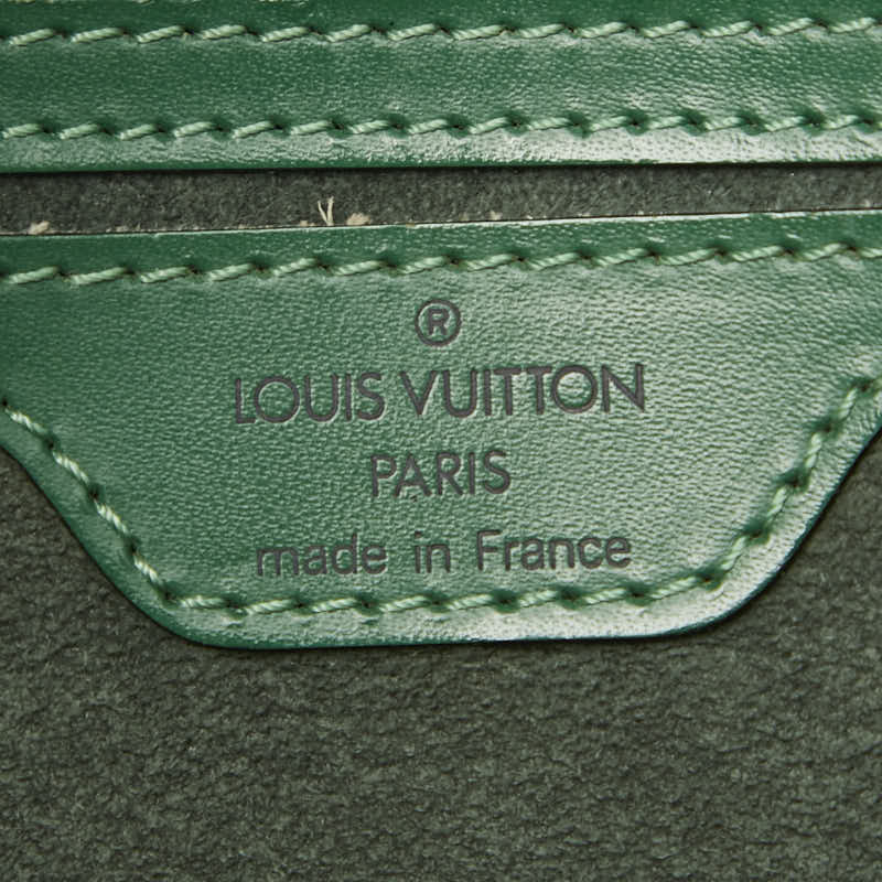 ルイ ヴィトン エピ サンジャック ハンドバッグ ショルダーバッグ M52274 ボルネオグリーン レザー レディース LOUIS VUITTON 【中古】