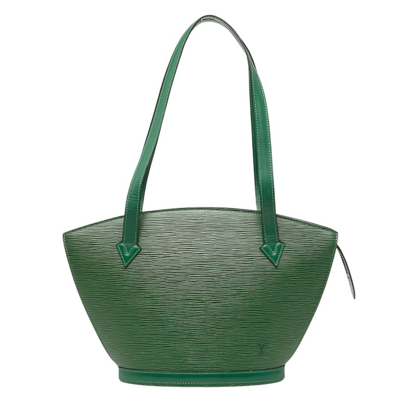 ルイ ヴィトン エピ サンジャック ハンドバッグ ショルダーバッグ M52274 ボルネオグリーン レザー レディース LOUIS VUITTON 【中古】