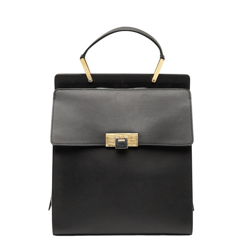 バレンシアガ リュック バックパック 370636 ブラック レザー レディース BALENCIAGA 【中古】