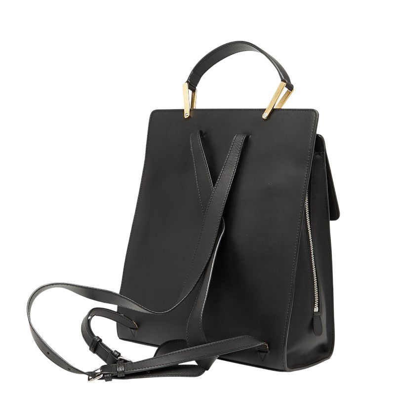 バレンシアガ リュック バックパック 370636 ブラック レザー レディース BALENCIAGA 【中古】