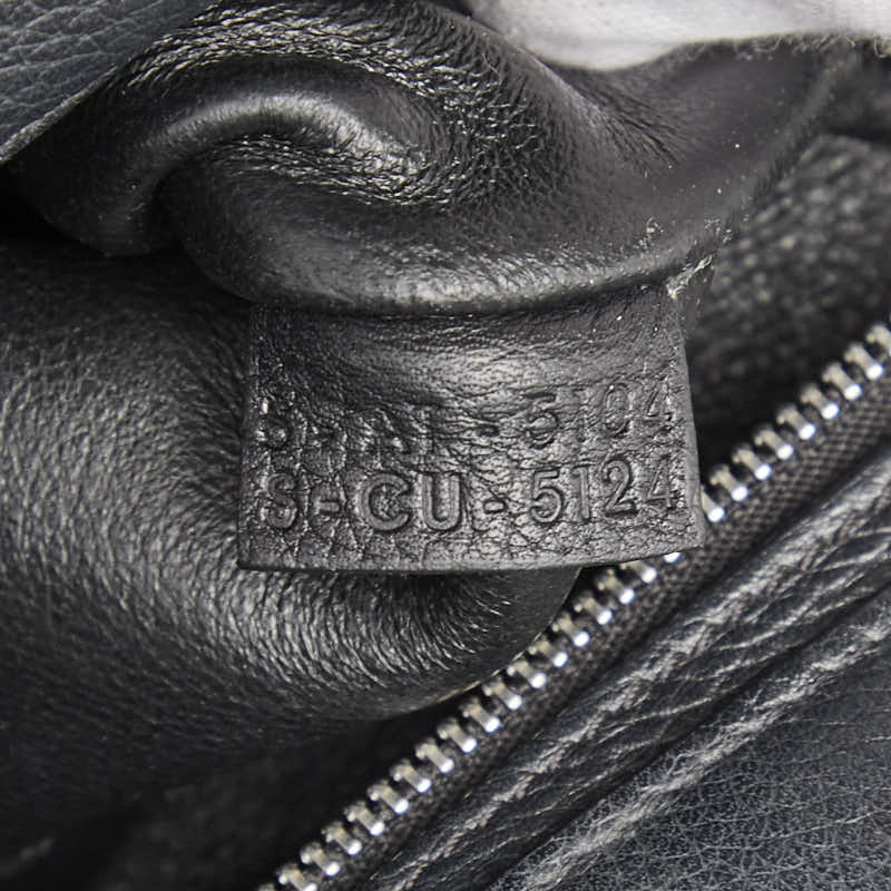 セリーヌ トラペーズ スモール ハンドバッグ ショルダーバッグ 2WAY ブラック レザー スウェード レディース CELINE 【中古】