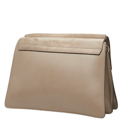 クロエ フェイ ミディアム ショルダーバッグ ベージュ レザー スウェード レディース Chloe 【中古】
