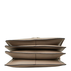 クロエ フェイ ミディアム ショルダーバッグ ベージュ レザー スウェード レディース Chloe 【中古】