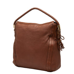グッチ タッセル ワンショルダーバッグ 269947 ブラウン レザー レディース GUCCI 【中古】