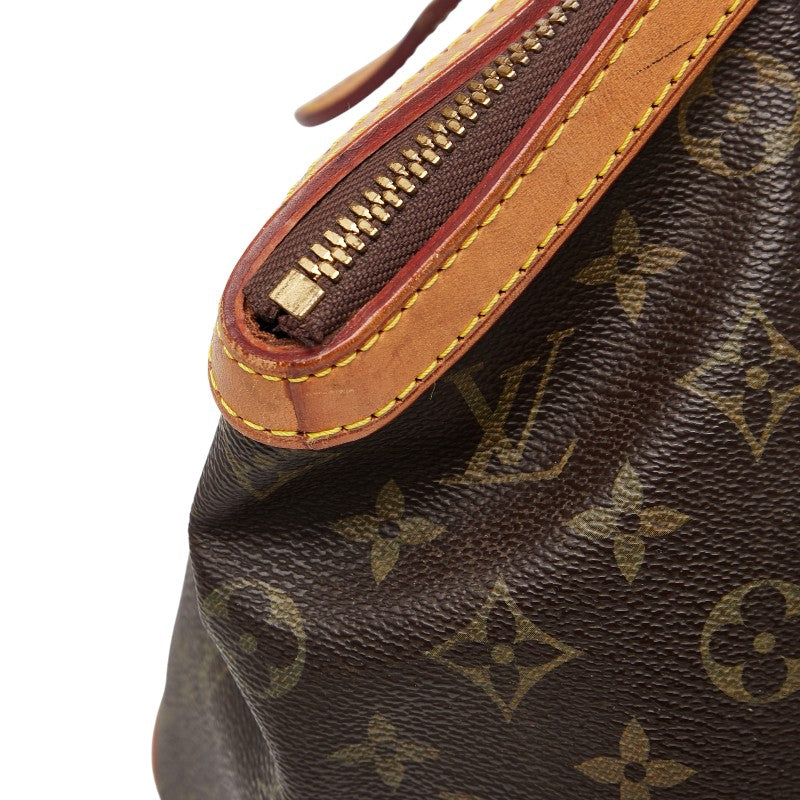 ルイ ヴィトン モノグラム ティヴォリGM ハンドバッグ ショルダーバッグ M40144 ブラウン PVC レザー レディース LOUIS VUITTON 【中古】