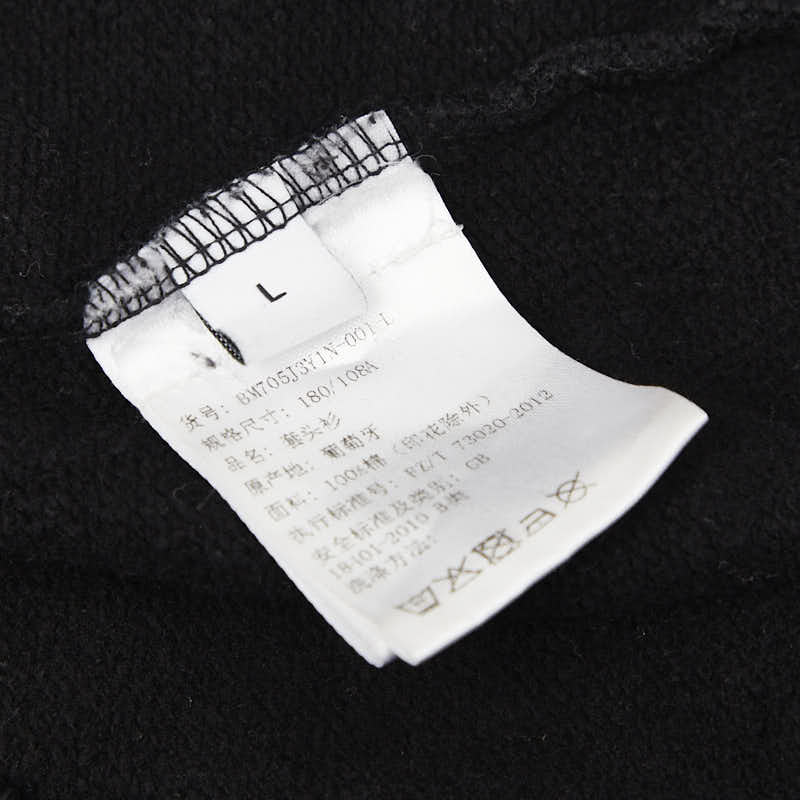 ジバンシー ロットワイラー スウェットシャツ サイズ:L BM705J3Y1N ブラック コットン メンズ Givenchy 【中古】
