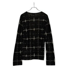 サンローラン 16AW エディ期 ニットセーター サイズ:L 459944 ブラック ウール モヘア メンズ SAINT LAURENT 【中古】